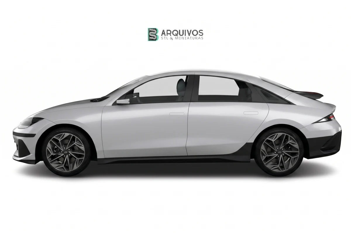 Modelo 3D STL - Hyundai Ioniq 6 2023 — foto 5